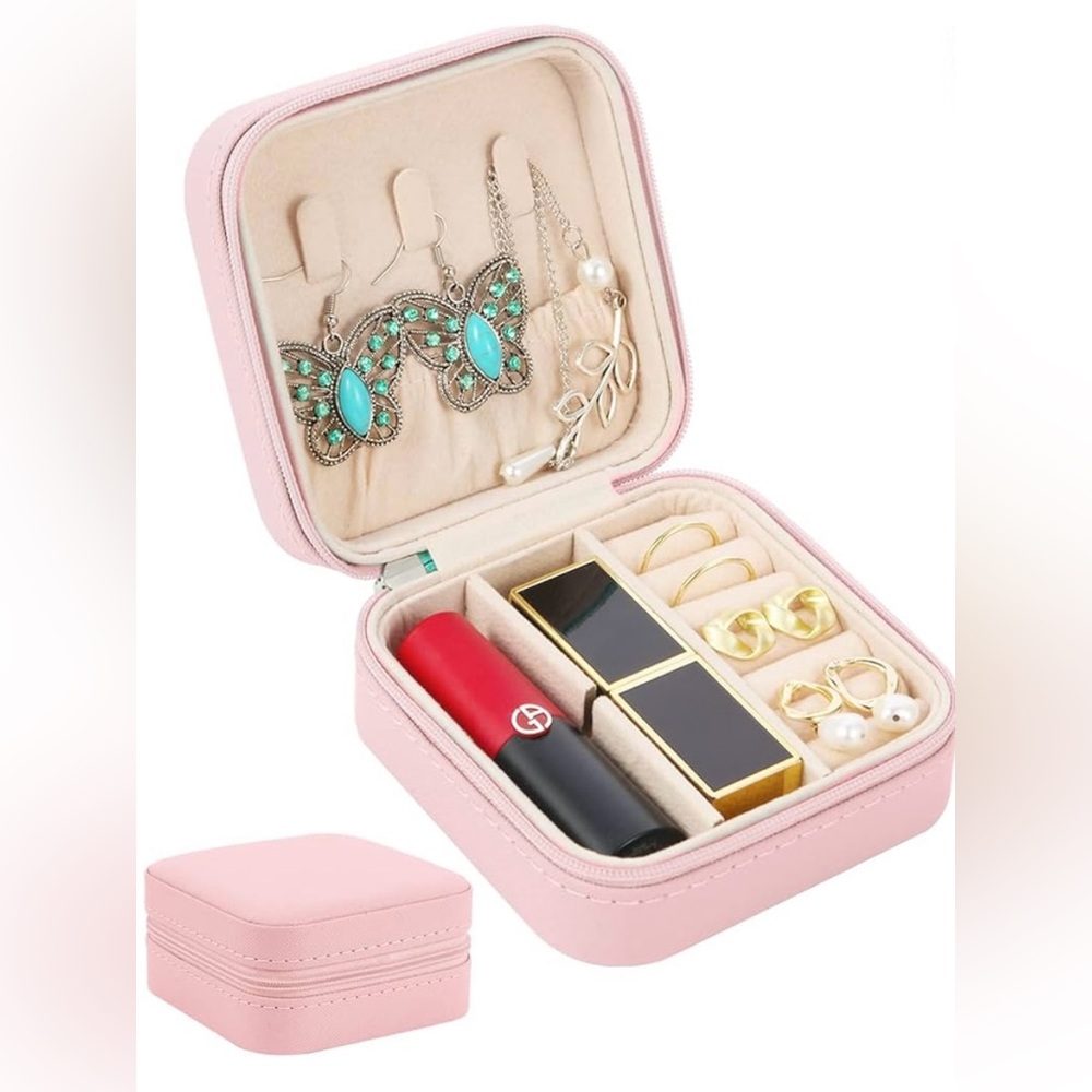 Pink Jewelry Organizer Box